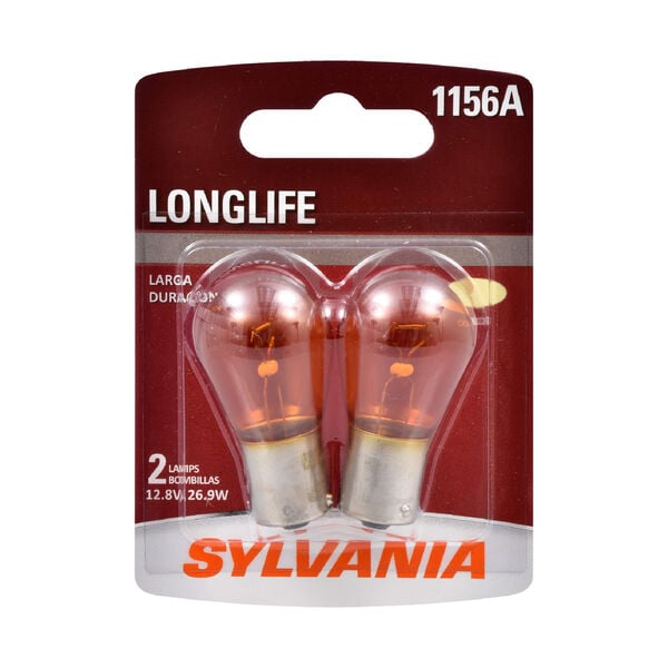 SYLVANIA 1156A Long Life Mini Bulb, 2 Pack, , hi-res